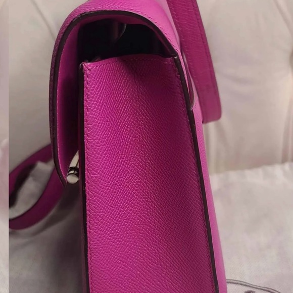 Authentic Hermes Verrou 23 magnolia epsom SHW - Picture 5 of 11